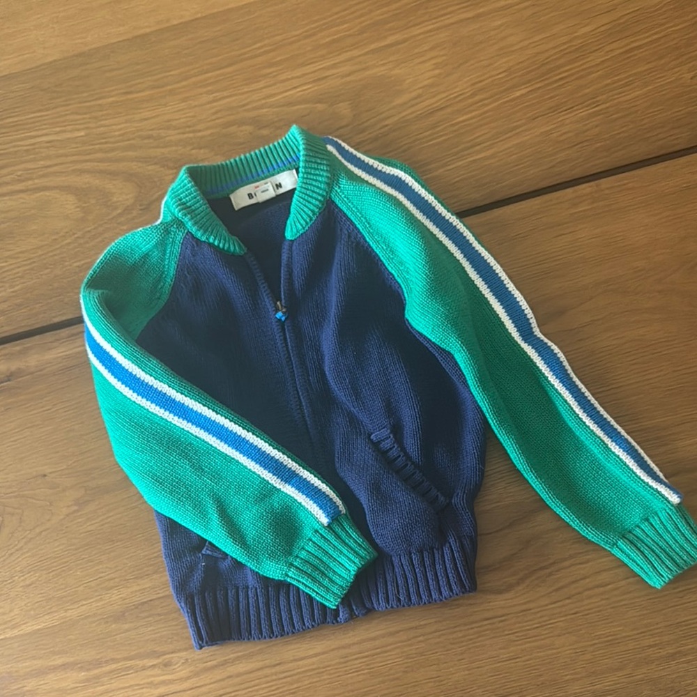 Kids Blue and Green Jacket